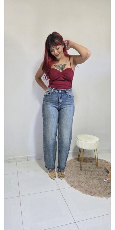 Jeans tasca brillantini 2