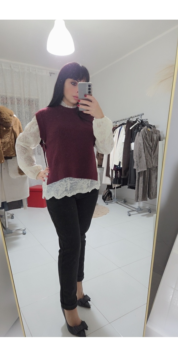 Maglia smanicato